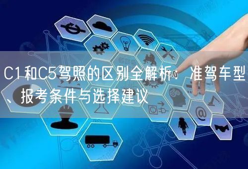 C1和C5驾照的区别全解析:准驾车型、报考条件与选择建议