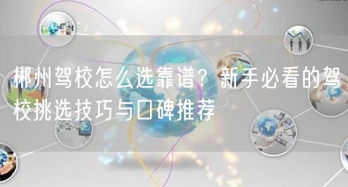 郴州驾校怎么选靠谱?新手必看的驾校挑选技巧与口碑推荐 郴州驾校怎么选靠谱?新手必看的驾校挑选技巧与口碑推荐